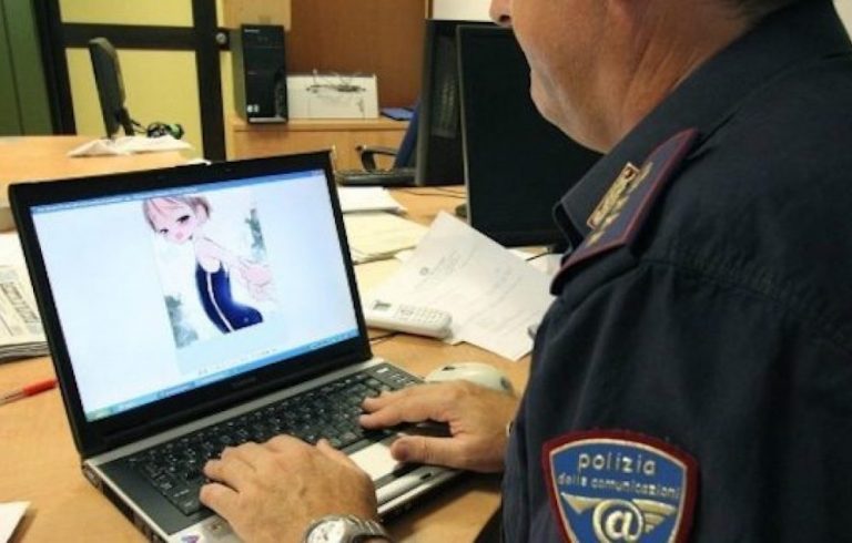 La polizia postale sgomina rete di pornografica