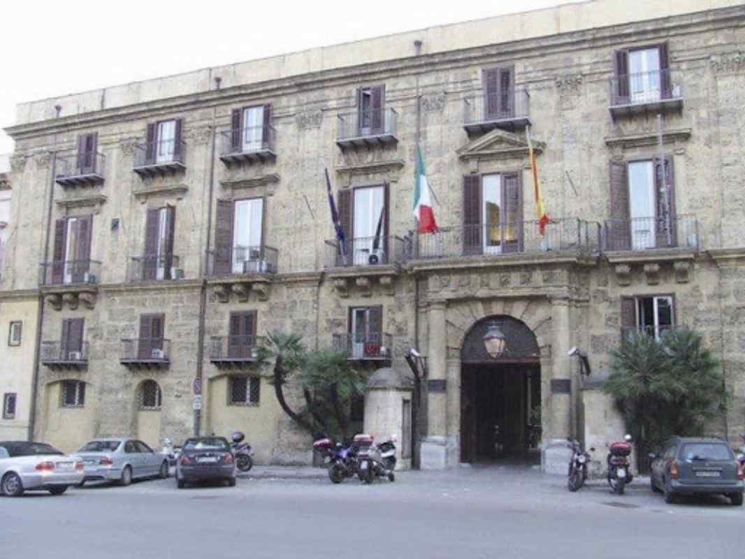 La sede della Regione Sicilia 