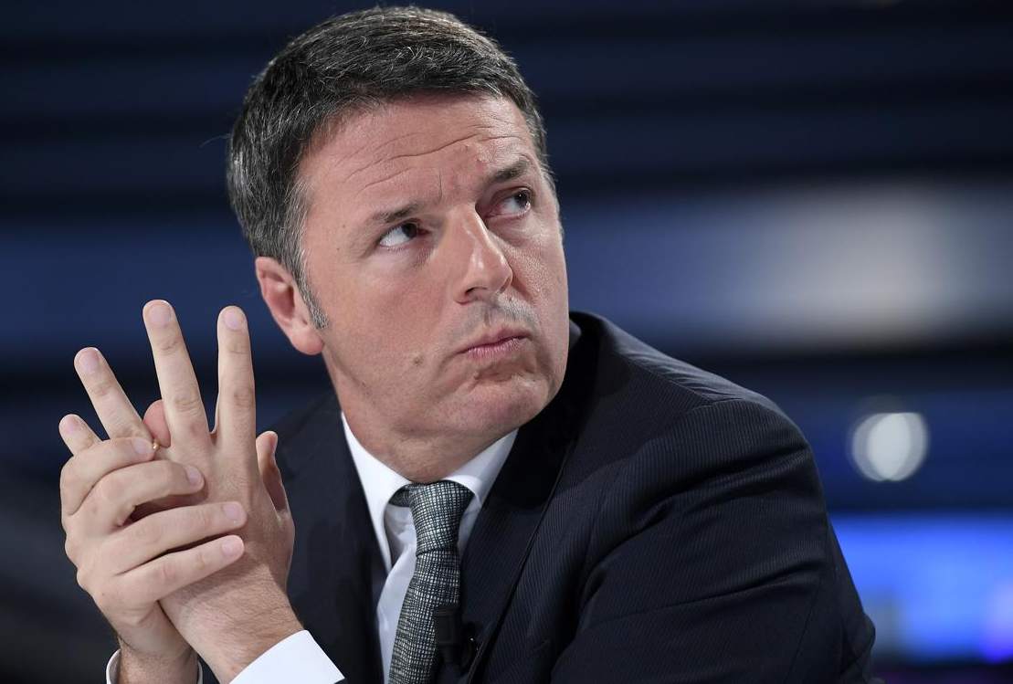 Un Matteo Renzi pensieroso