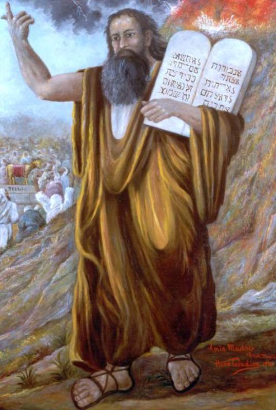 Era forse distratto Dio nel momento in cui dettò i comandamenti a Mosé?