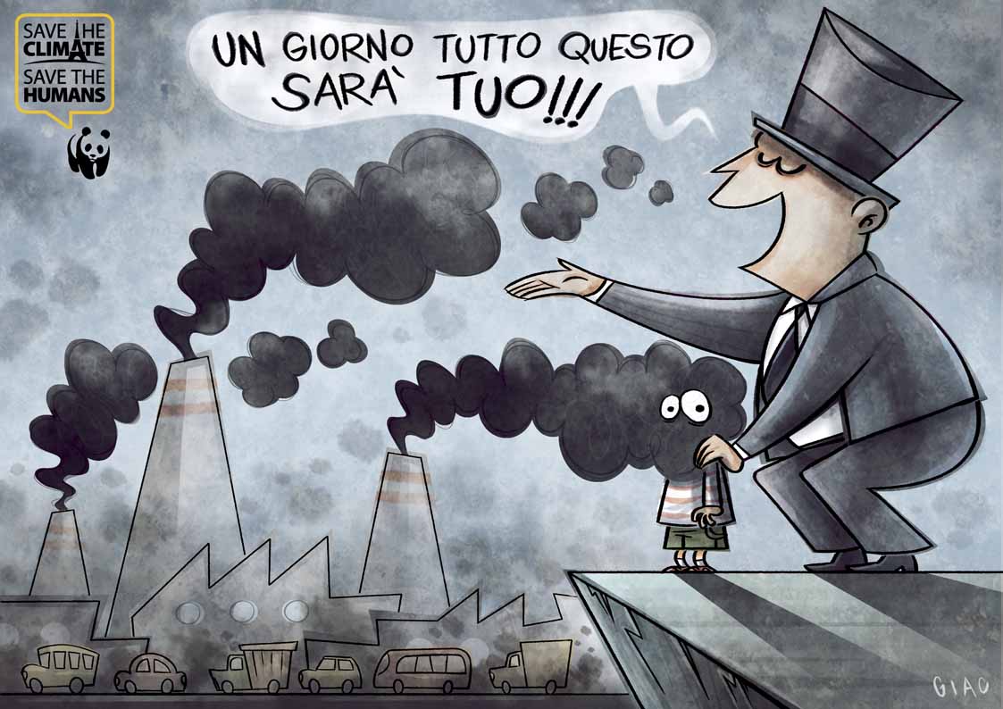 vignetta inquinamento