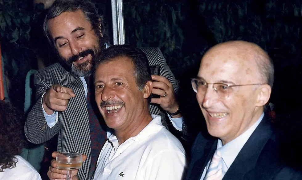 Giovanni Falcone, Paolo Borsellino e Antonino Caponnetto