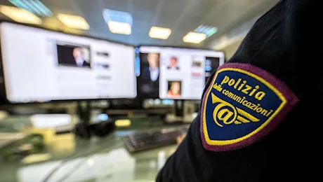 polizia postale stemma internet video