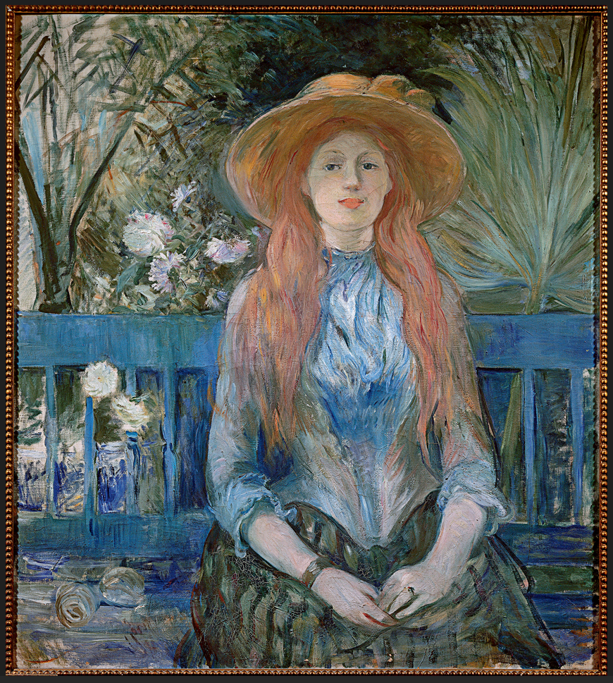 Berthe Morisot (1841-1895), Ragazza in un parco, 1893. Olio su tela, 90 × 81 cm. Tolosa, musée des Augustins ©2024. Ph Josse/Scala, Firenze