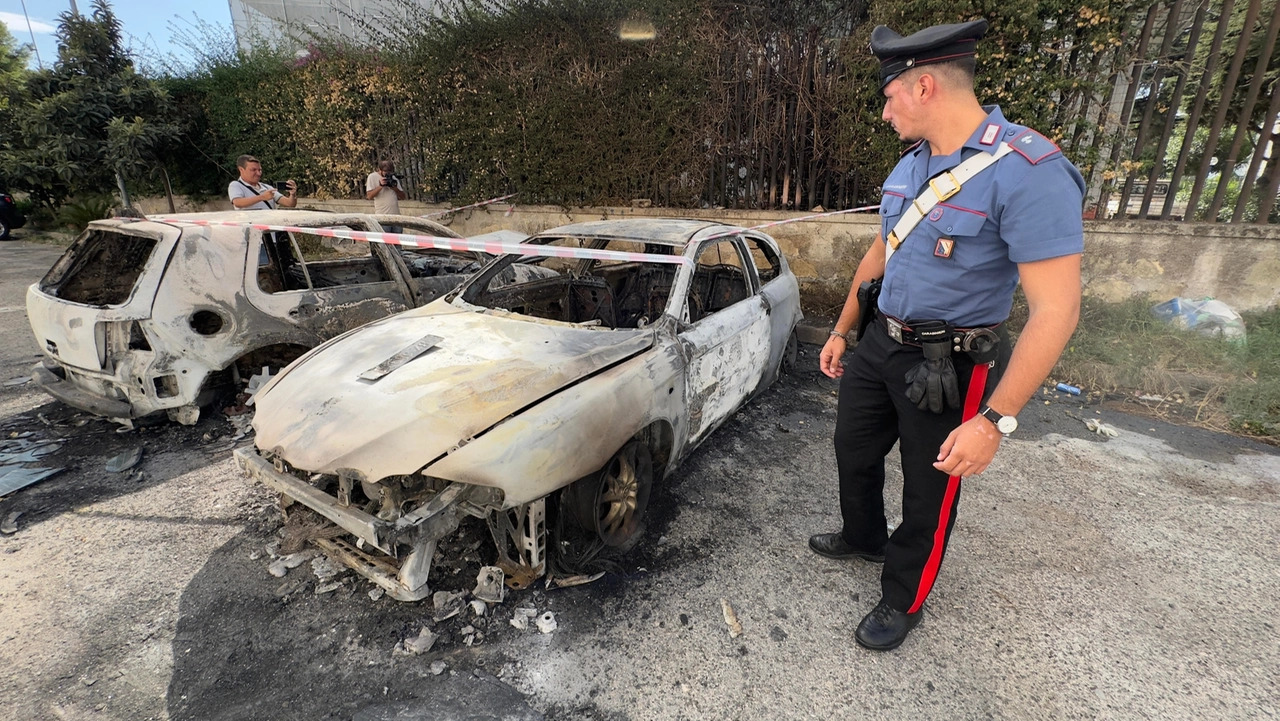 antonella Iaccarino Francesco Riccio auto bruciata