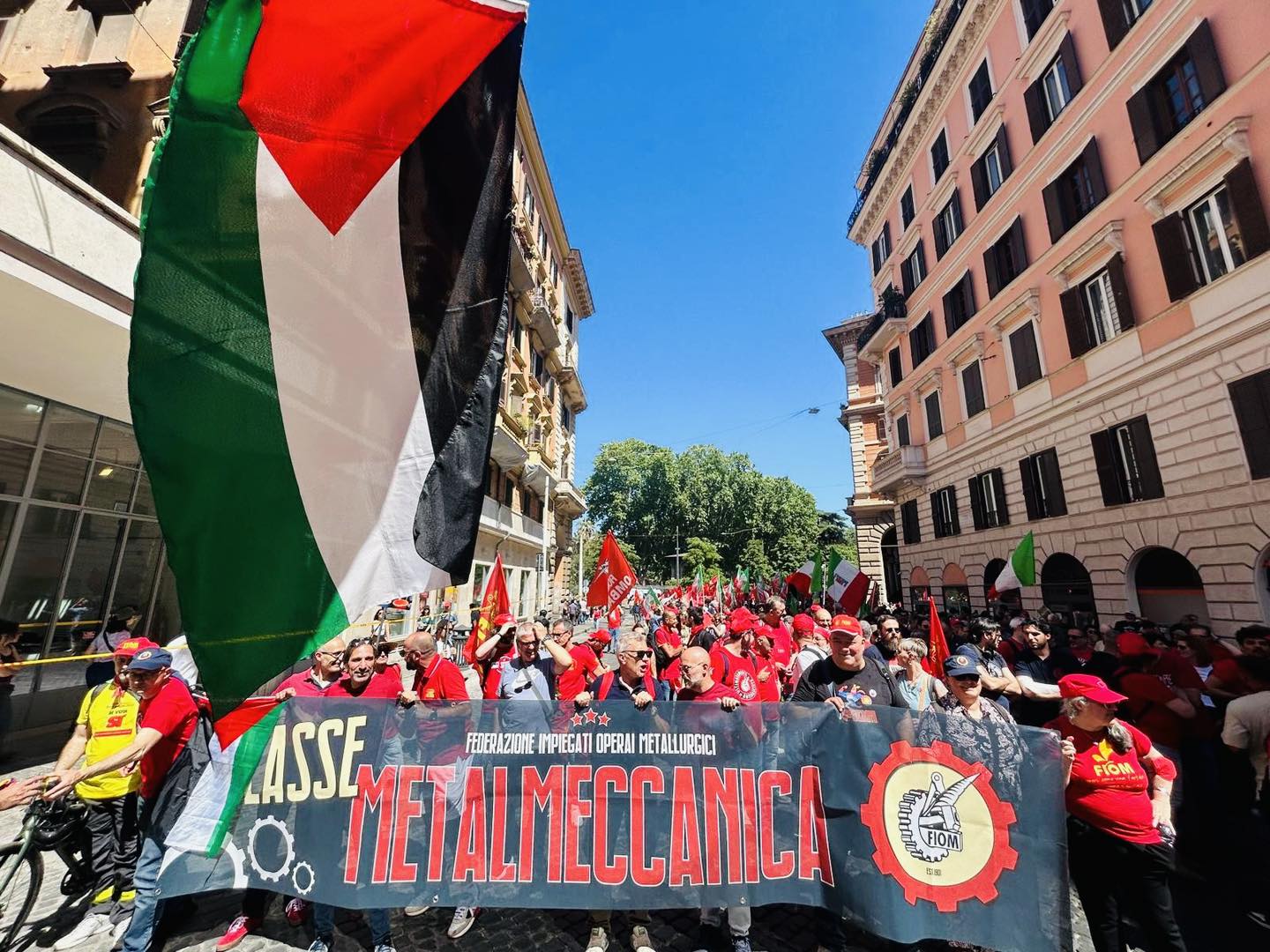 dl sicuerzza manifestazione roma
