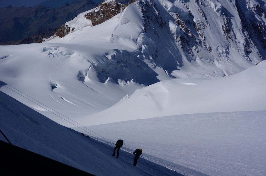 Rilievi Georadar sul Colle Gnifetti, Monte Rosa - Luigi Perotti 2021