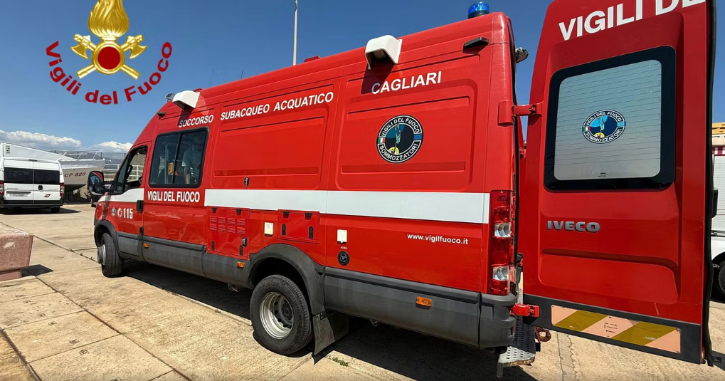vigili del fuoco soccorso acquatico cagliari