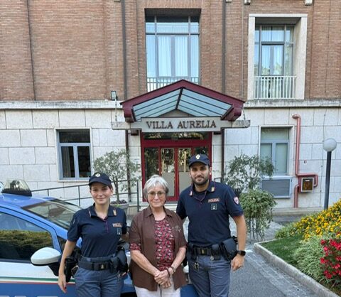 Turista tedesca Roma