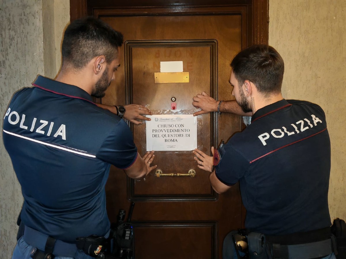 Roma, chiuso per dieci giorni un B&B per pusher fantasma