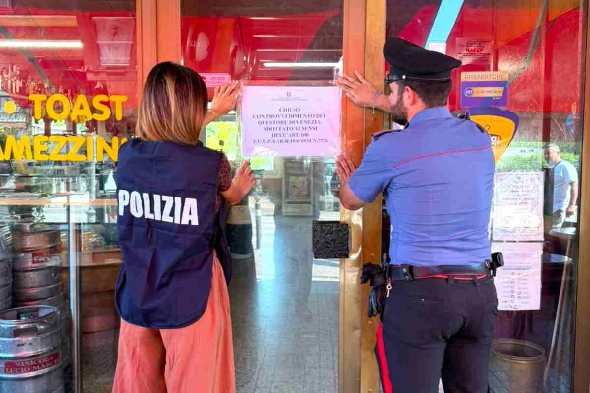 Polizia di Stato chiusura bar - IlGiornalePopolare